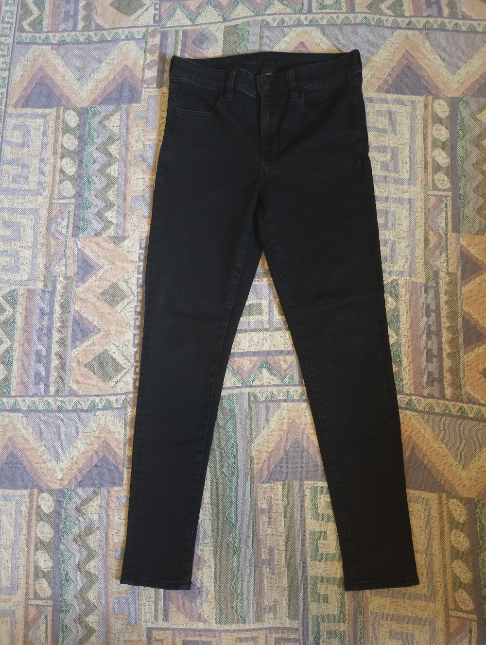 American Eagle Jeans Black Jeggings Size 8 Regular